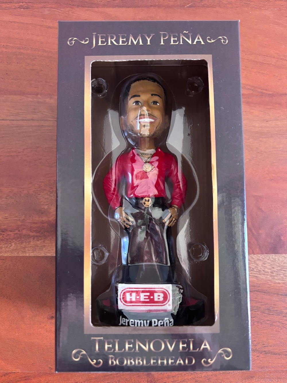 Houston Astros Jeremy Pena Telenovela HEB Bobblehead SGA New Collectable